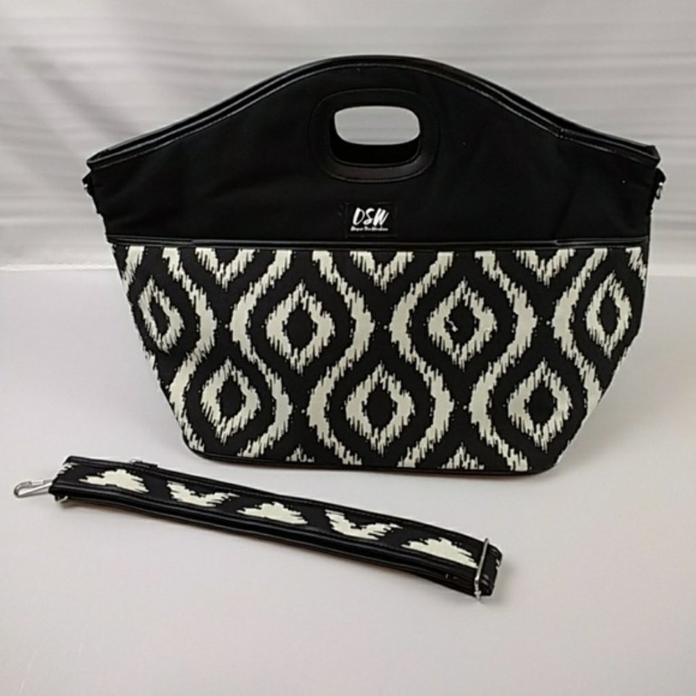 Memorial Day Sale! Large black and white tote